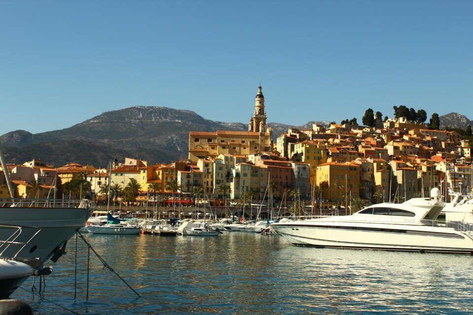Vue de Menton